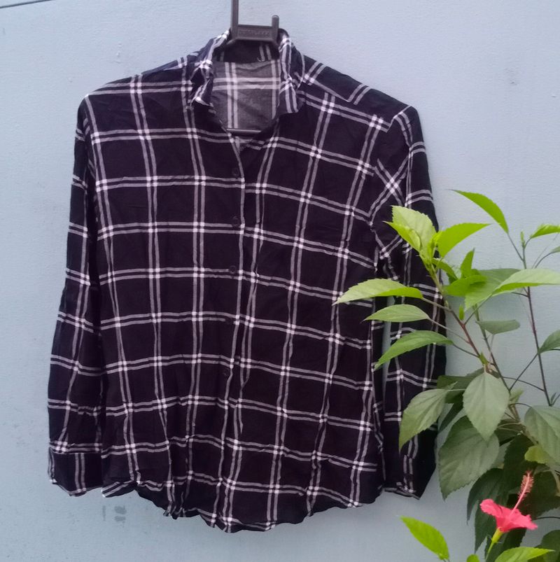 ⛔SALE⛔💥PRICE DROP💥Navy Blue Checked Shirt