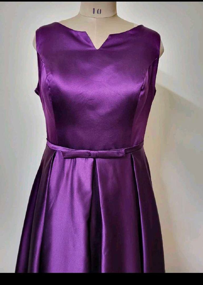 Elegant Purple Dress