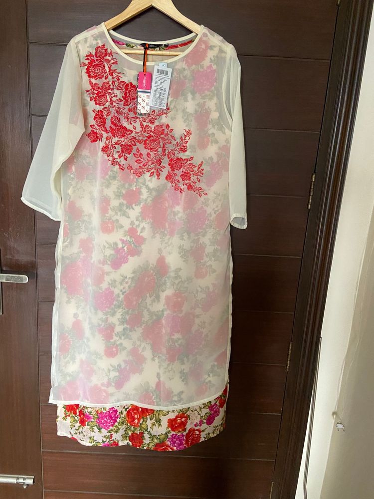 Floral Layered kurta (xxl)