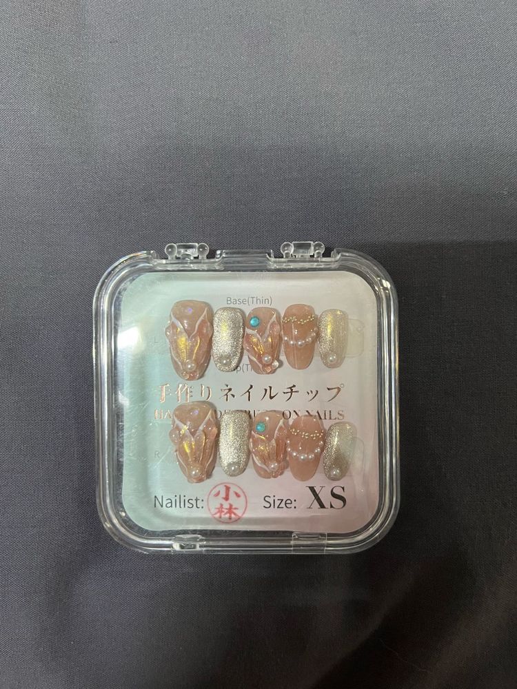 Sun&amp;beam Handmade Mermaid Press On Nails