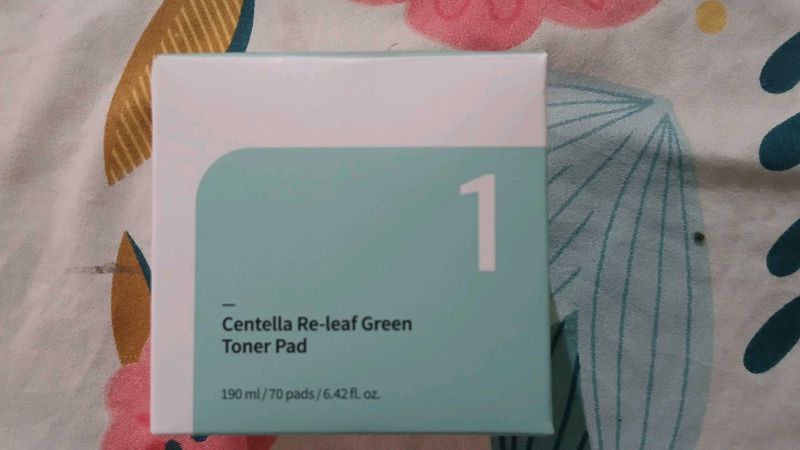Centella Re-leaf Green Toner Pad