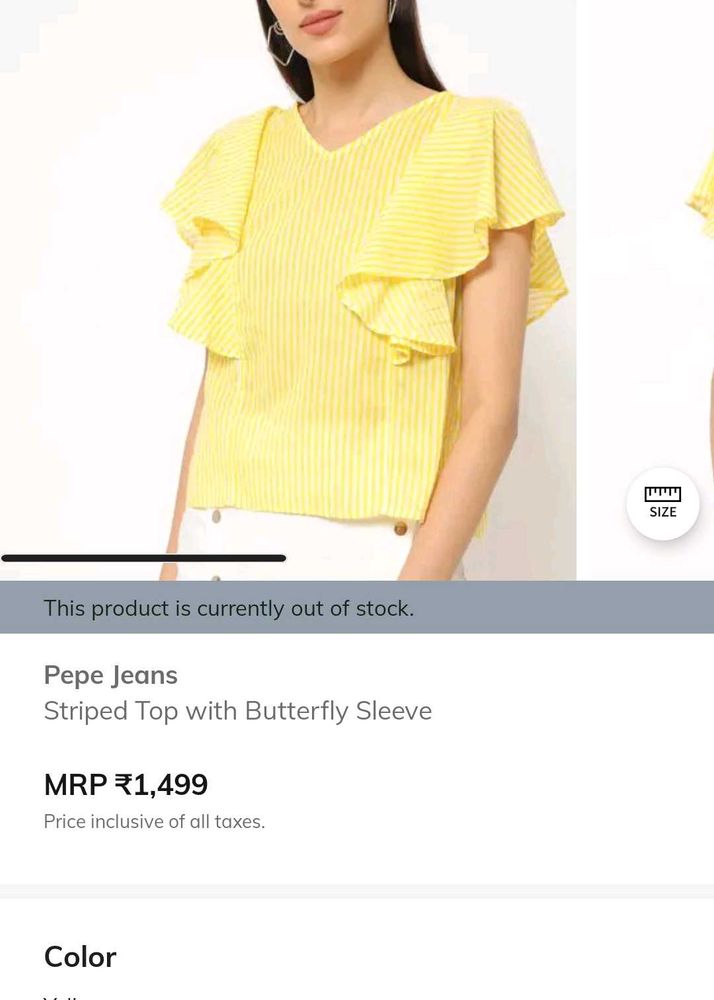 Cotton Top By Pepe Jeans