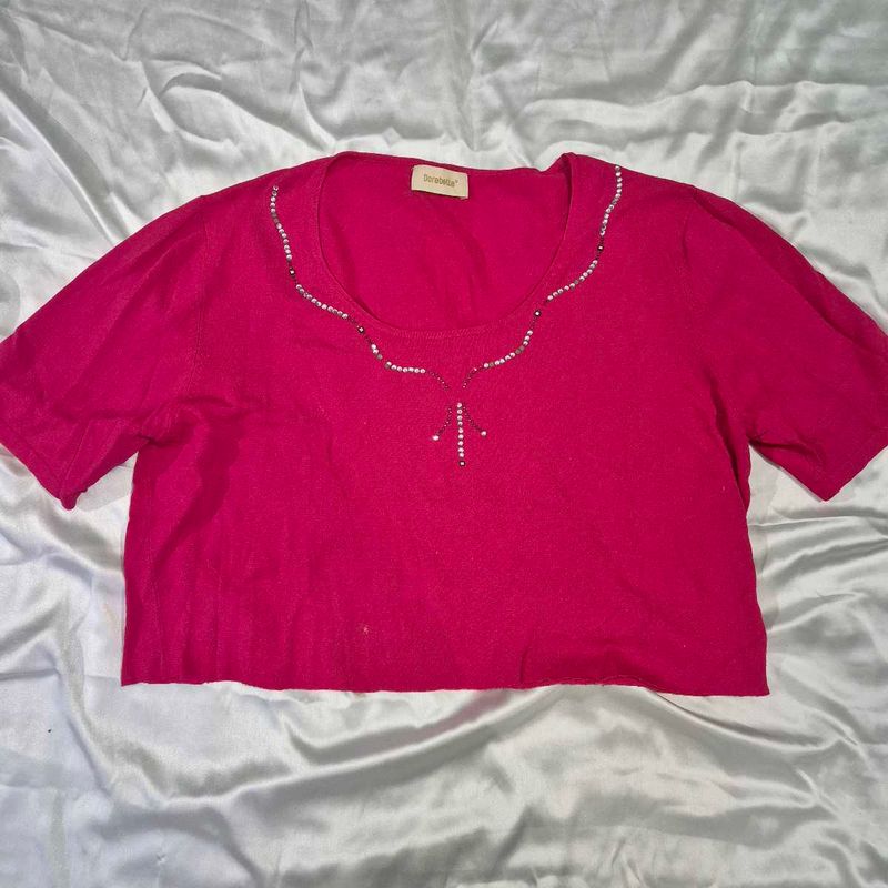 Oversized Crop Top