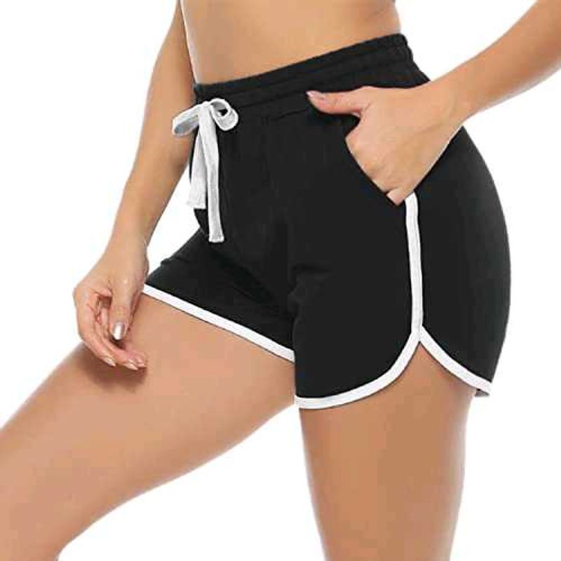 Sporty Black Shorts