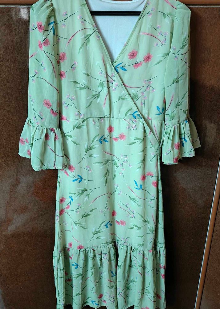 Women Western Midi Dress