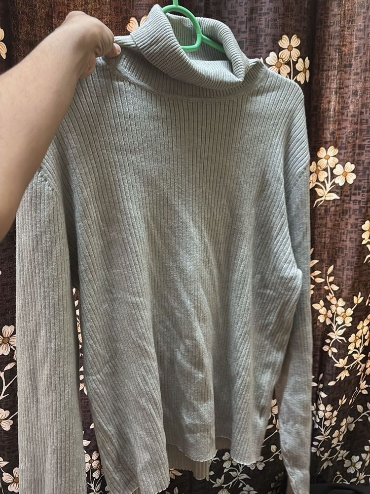 Cozy Ribbed Turtleneck Sweater