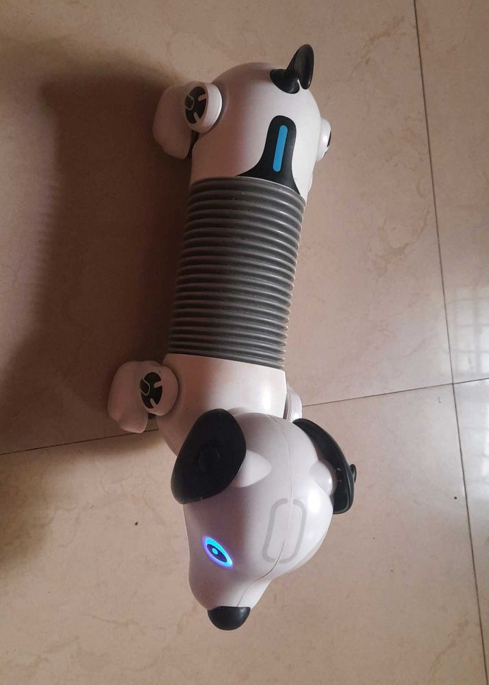 Dog-  It&#39;s a robotic toythat can bark Walk