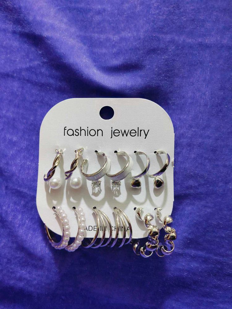 Earring Set - 9 Pairs✨
