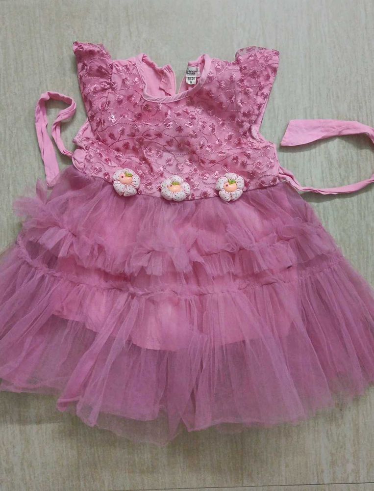 Cute Pink birthday Party Dress