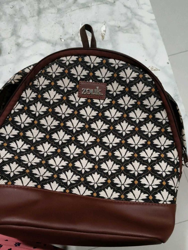 Zouk Floral Backpack