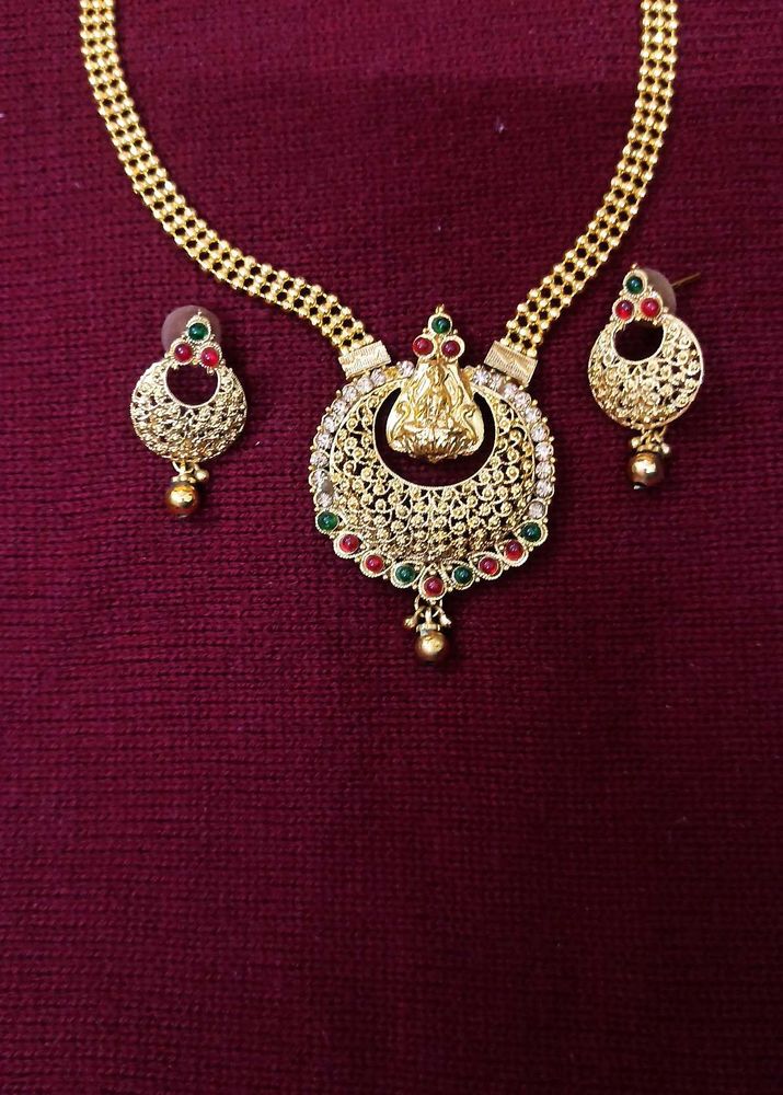 Temple Jewellery Set