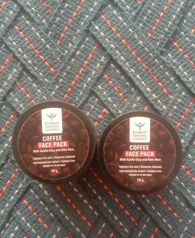 Coffee Face Pack  (pack of 2)