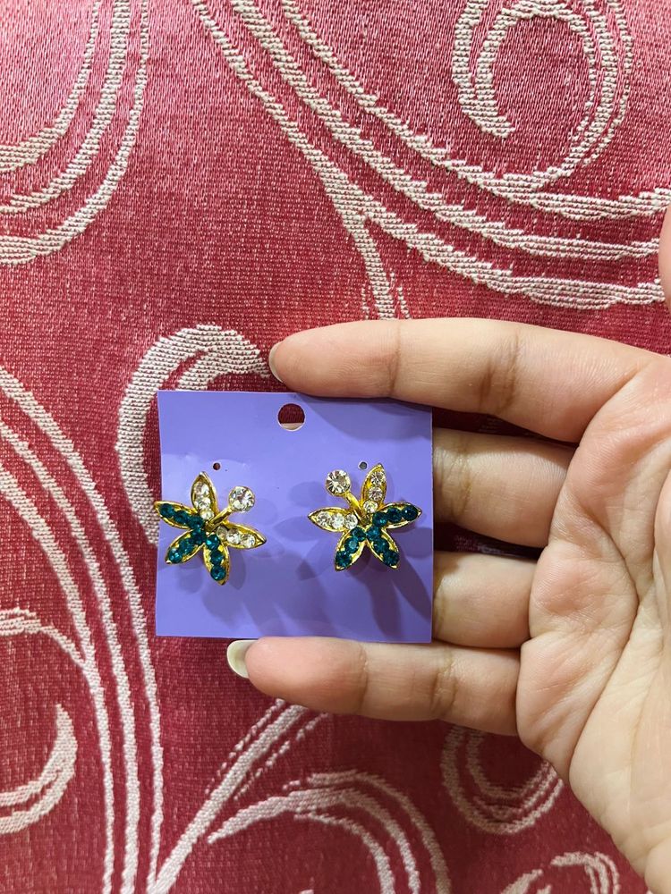 Flower Stud Earrings