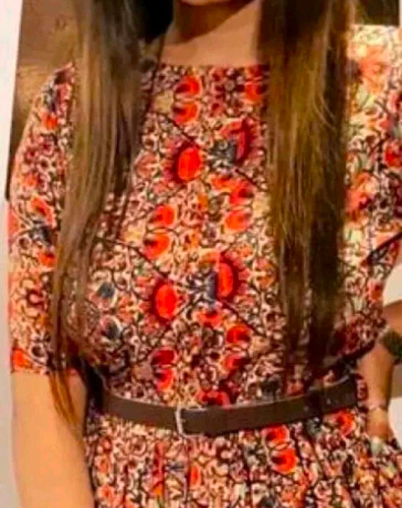 Floral Print Dress