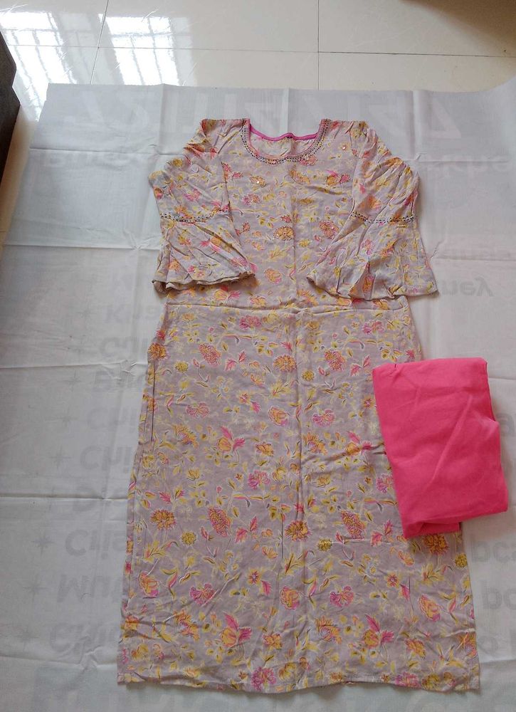 Kurti Pant Set