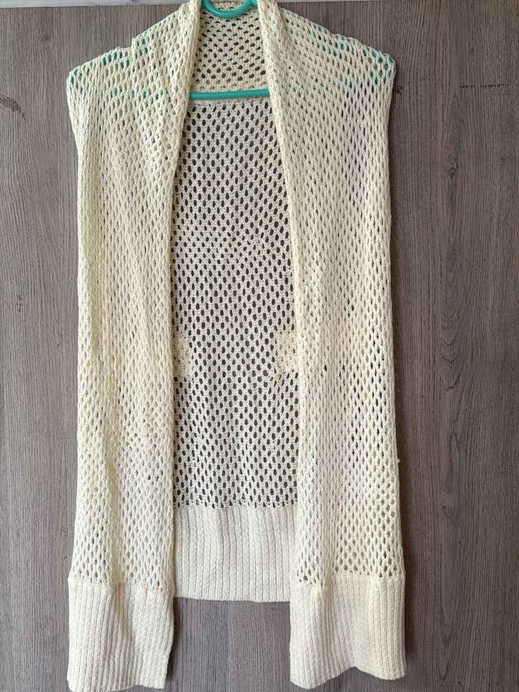 Crochet Knit Vest