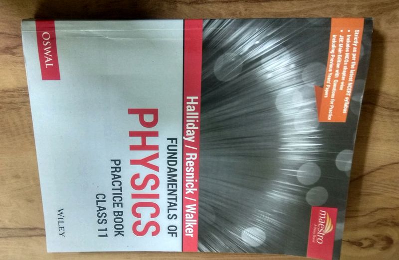 Haliday/Resnik/Walker Fundamental Of Physics Class 11