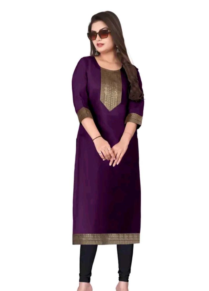 Elegant Purple Kurti