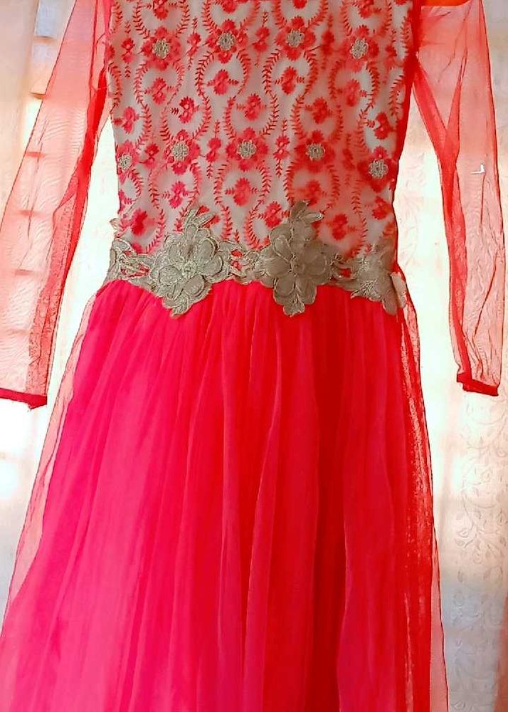 Elegant Pink Party Dress