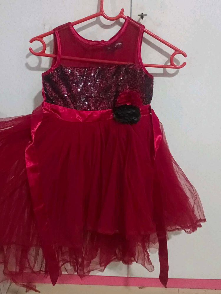 Beautiful Toy Ballon Kids Frock