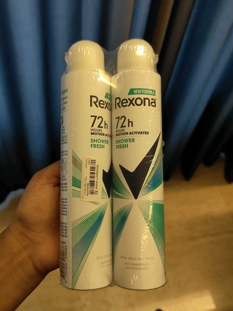 Rexona Shower Fresh Deodorant Spray - Twin Pack