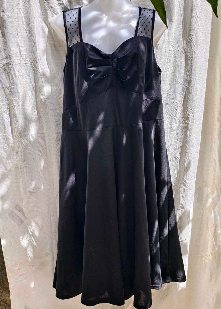 SHEIN SEXY BLACK FROCK