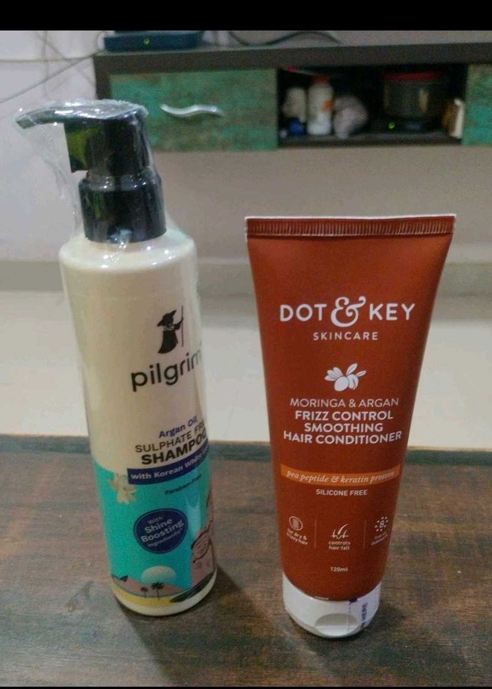 Pilgrim Shampoo &amp; Dot &amp; Key Conditioner
