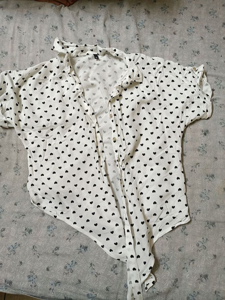 Black And White shirt
