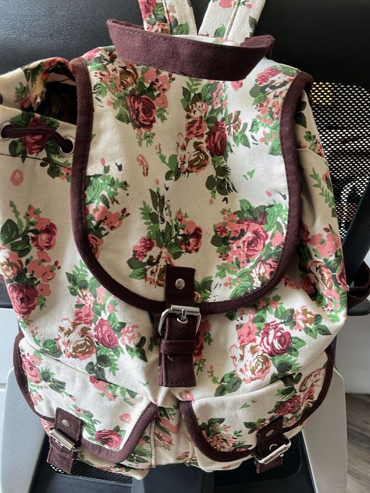 Floral Backpack