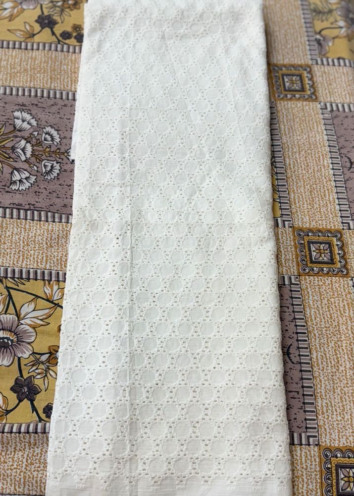 Beautiful Chikankari Hakoba Fabric.
