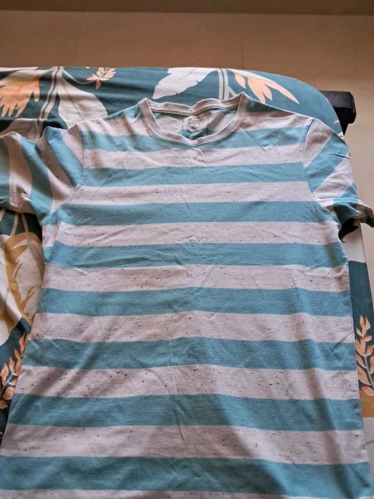 Teamspirit STRIPED Tshirt Size S