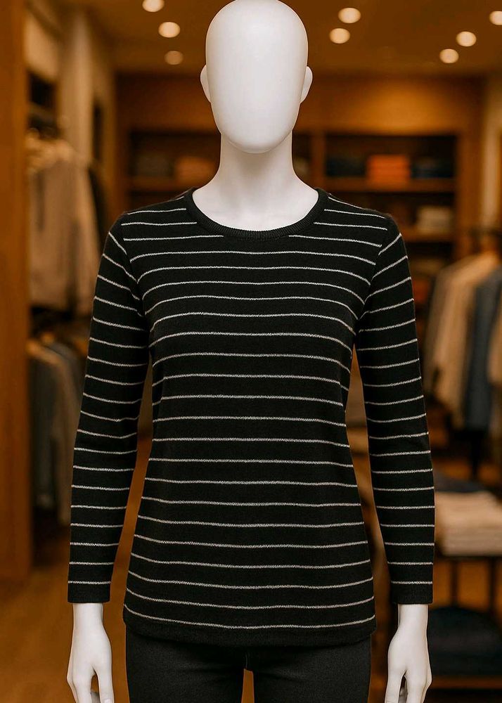 🇳🇿💫❤️ Striped 1/4th Sleeve Tee