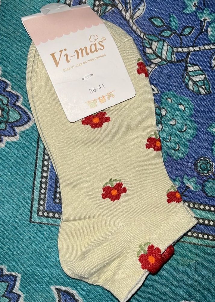 Floral Ankle Socks