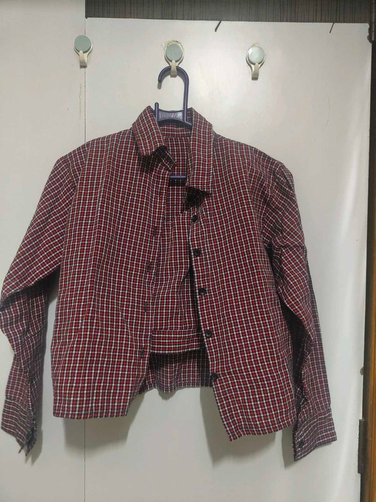 fancy Printeresty Shirt (With Top Inside)