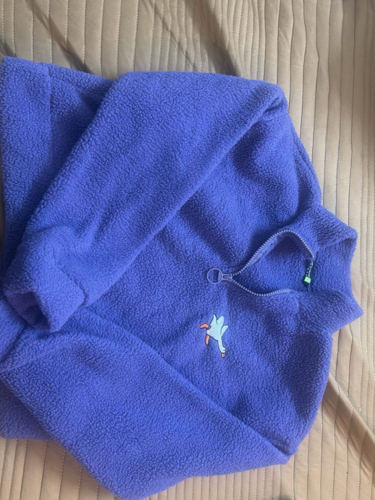Purple Fleece Pullover