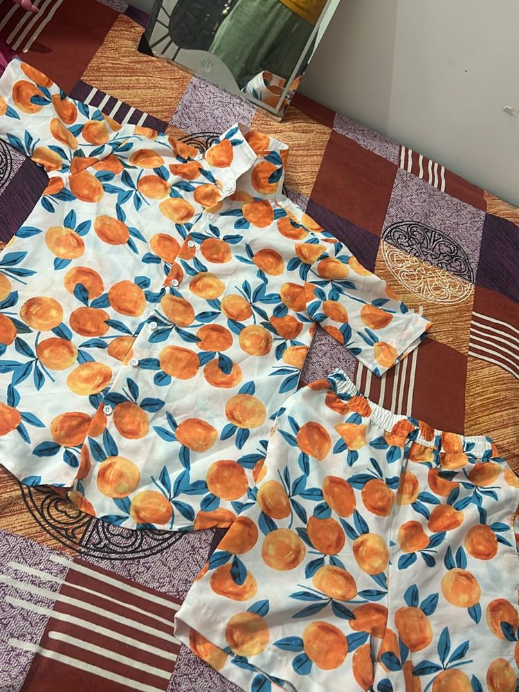 Men Summer Co-ord Set