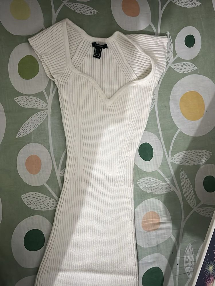 Forever 21 White Bodycon Dress