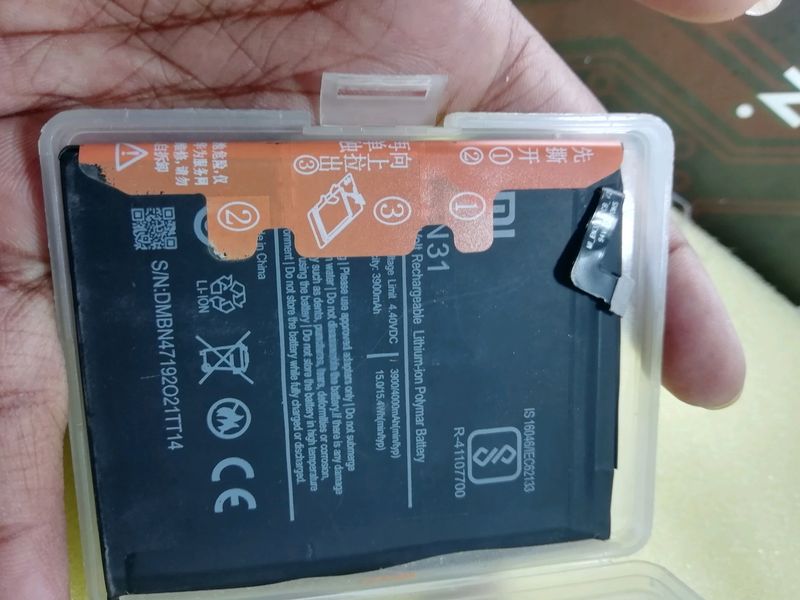 MI Redmi BN31 15 Model Support Battery
