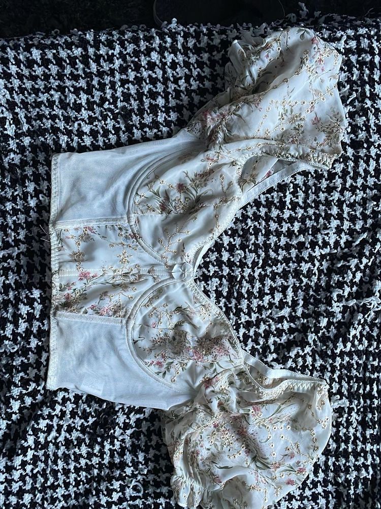 Floral Corset Top