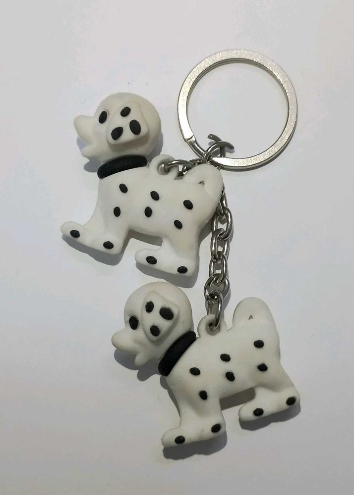 ✨🐶 Cute Small Puppy Dog Keychain 🌸✨