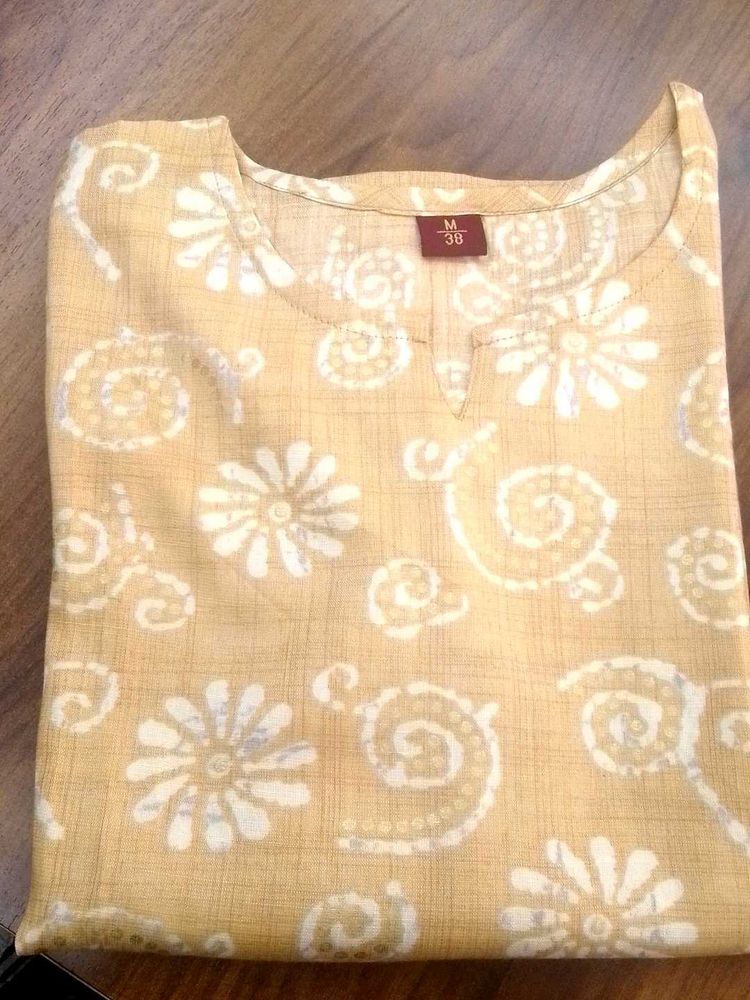 Floral Print Kurta