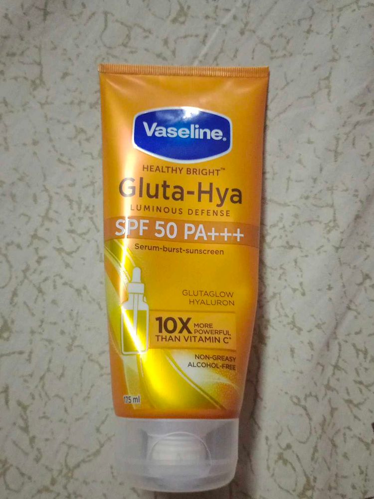 Vaseline Gluta-Hya SPF 50 Sunscreen