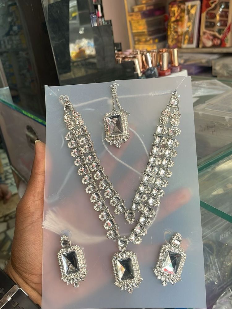 Rhinestone Jewelry Set