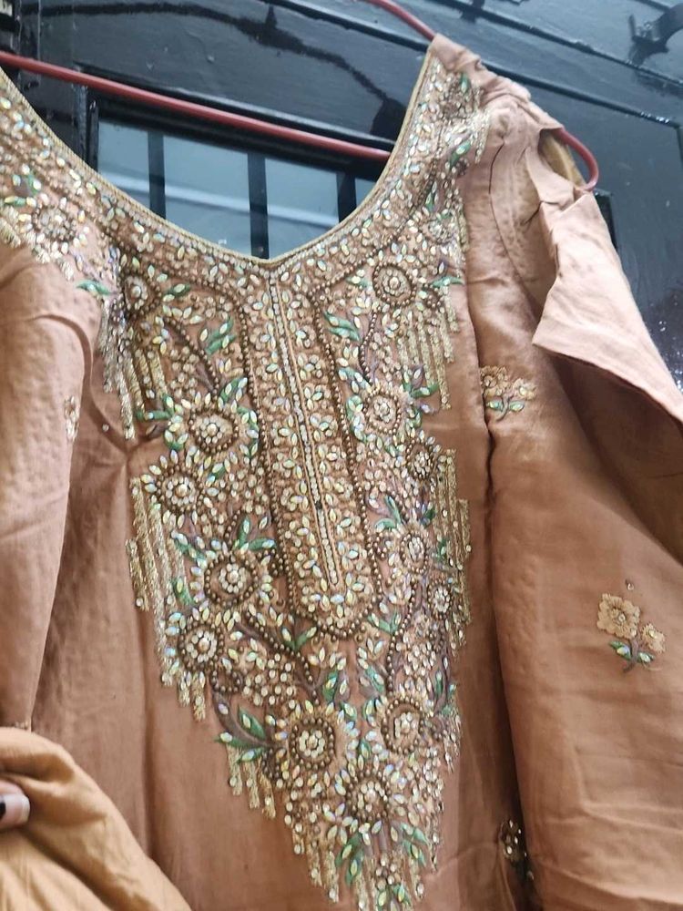 Embroidered Indian Dress