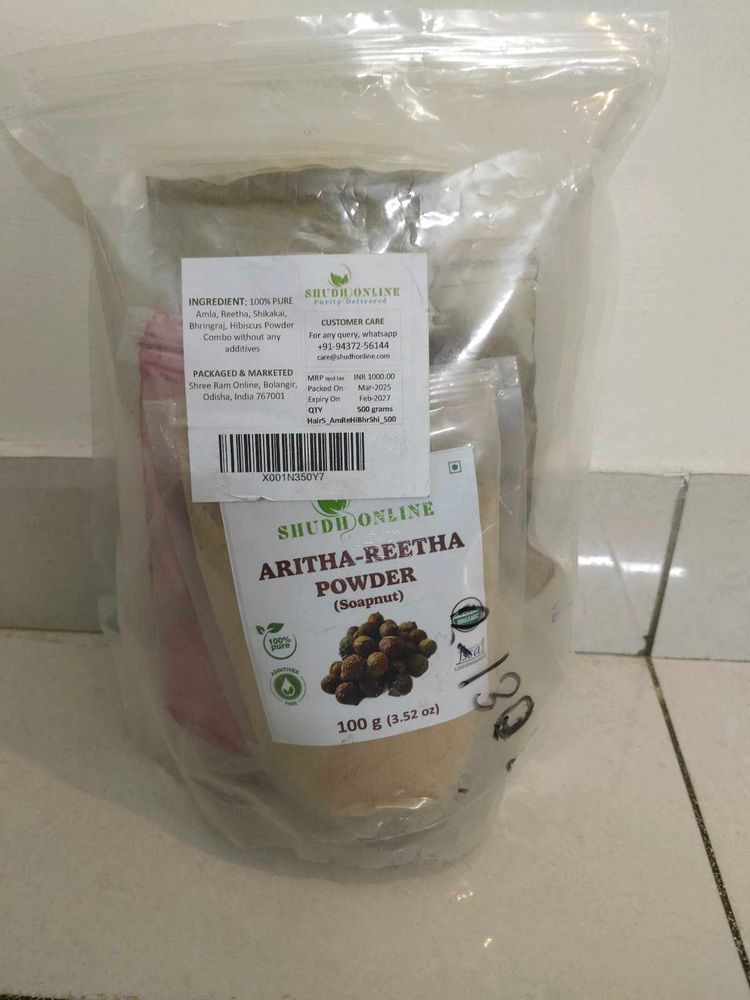 Shudh Online Herbal Hair Care Powder