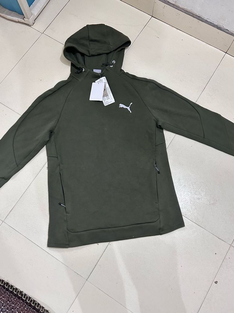 original puma  Evostripe drycell slim fit hooded s