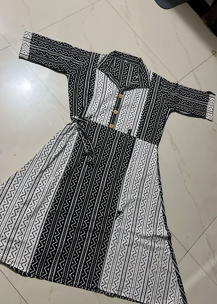 Ajrak Cotton Dress