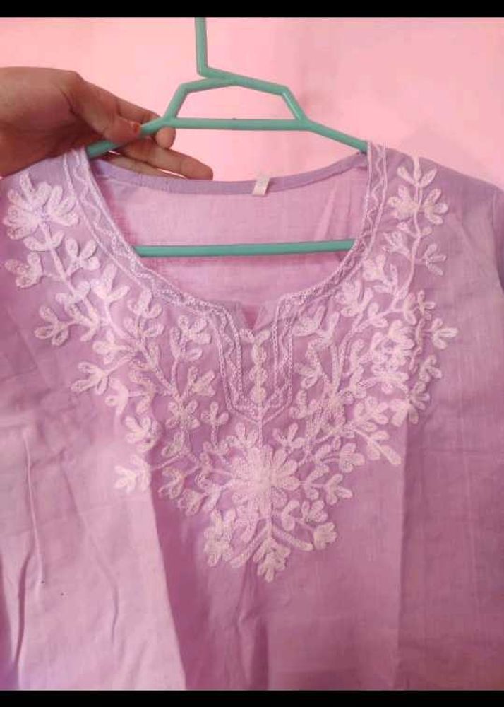 Embroidered Kurta🤍