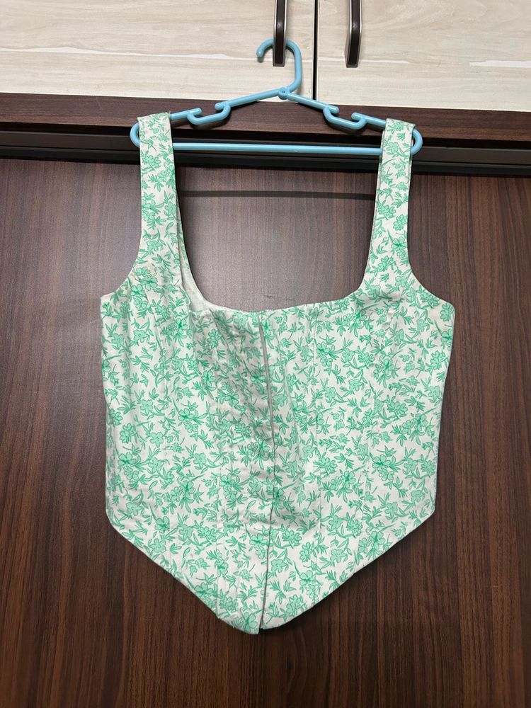 Zara Floral Corset