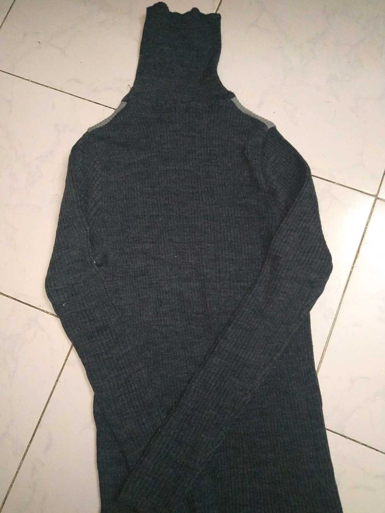 Black Turtleneck Sweater